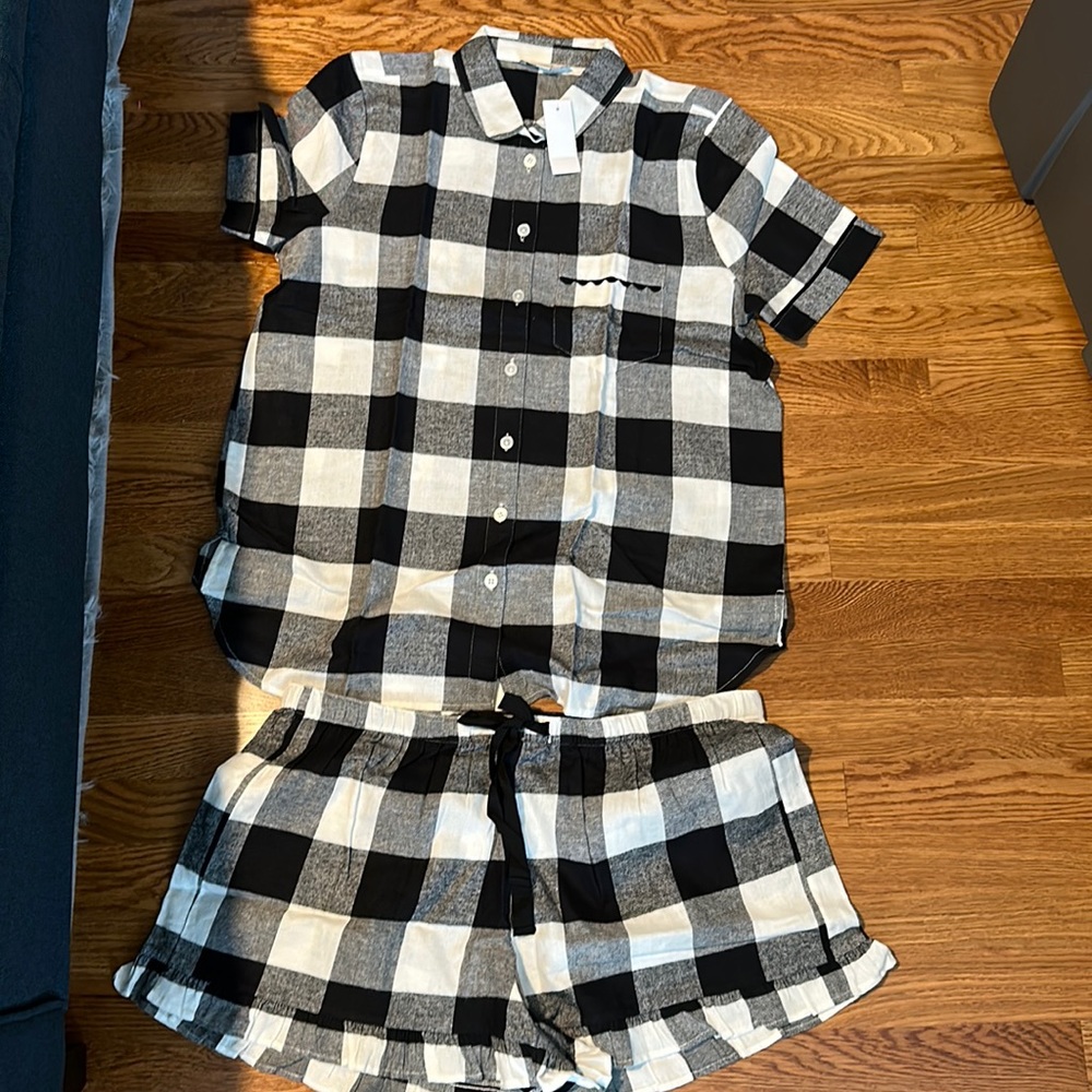 NWT Loft Pajama Set - Medium Top and Large Shorts